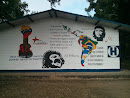 Mural Che Guevara y Ali Primera