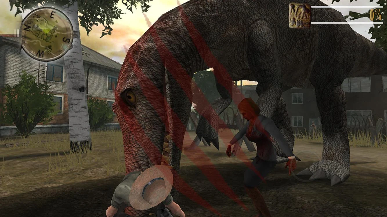 Zombie Fortress : Dino Pro - screenshot