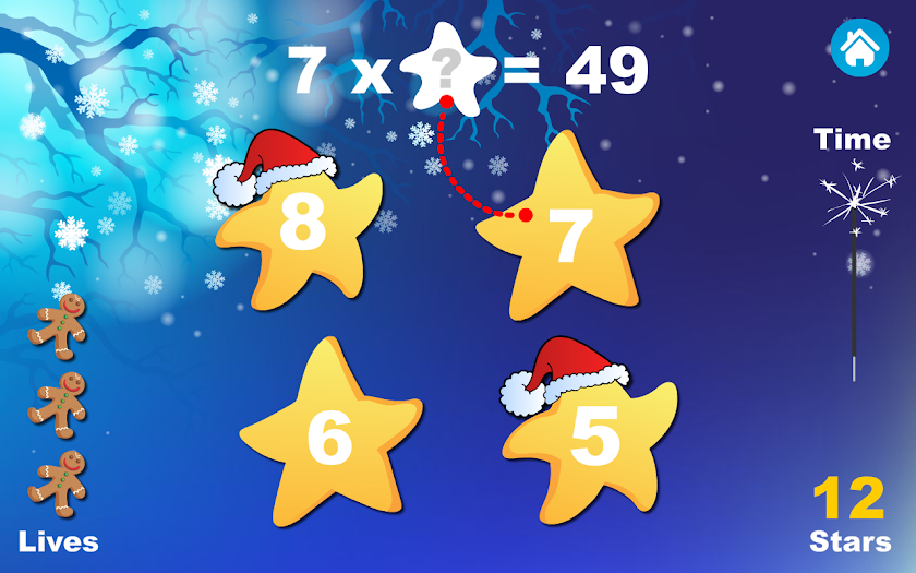 Math Games for Pre-K - Grade 4 Screen 3