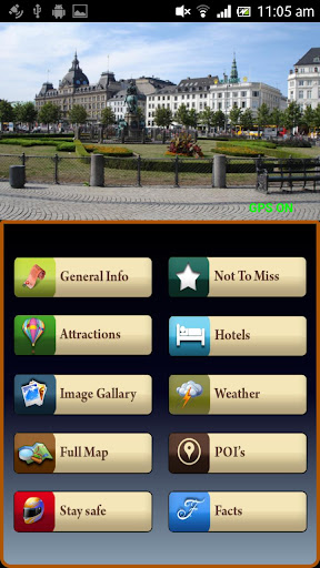 Copenhagen Offline Map Guide