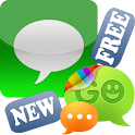 GO SMS Pro iPhone Style Theme logo