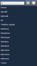 English Tosk Albanian Dict poster 1