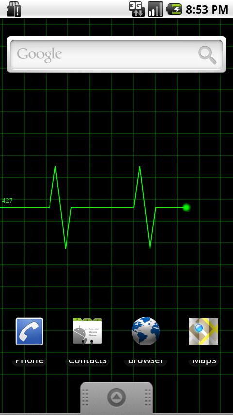 Heart Monitor Live Wallpaper Screen 3