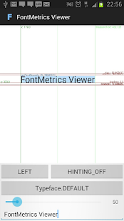 FontMetrics Viewer