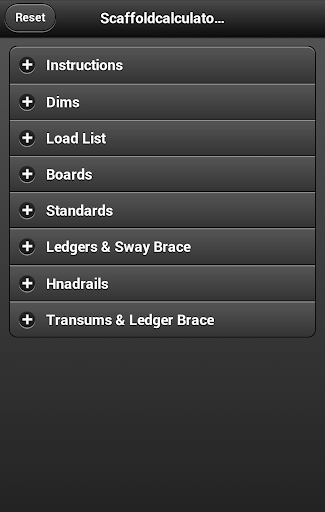 Scaffold Calculate