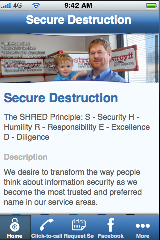 Secure Destruction Service