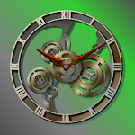 Steampunk Analog Clock Widget Apk