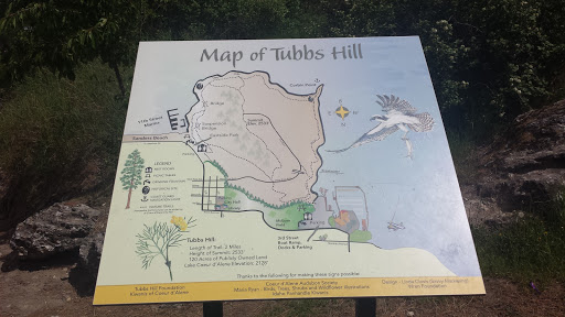 Tubbs Hill West Map