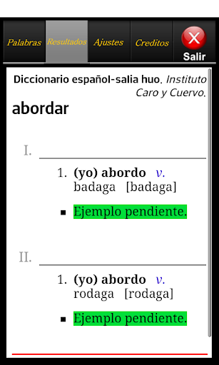 【免費教育App】Diccionario Sáliba-Español-APP點子