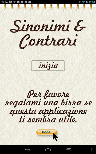 Sinonimi e Contrari