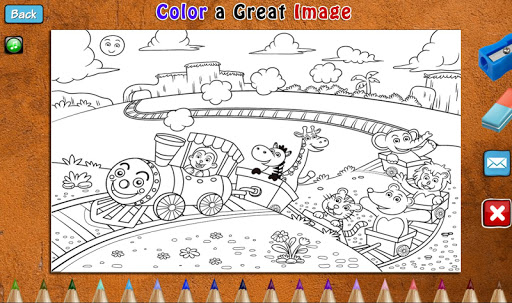 【免費教育App】Train Coloring Book For Kids-APP點子