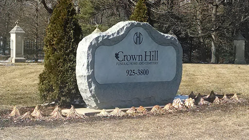 Crown Hill Stone Sign