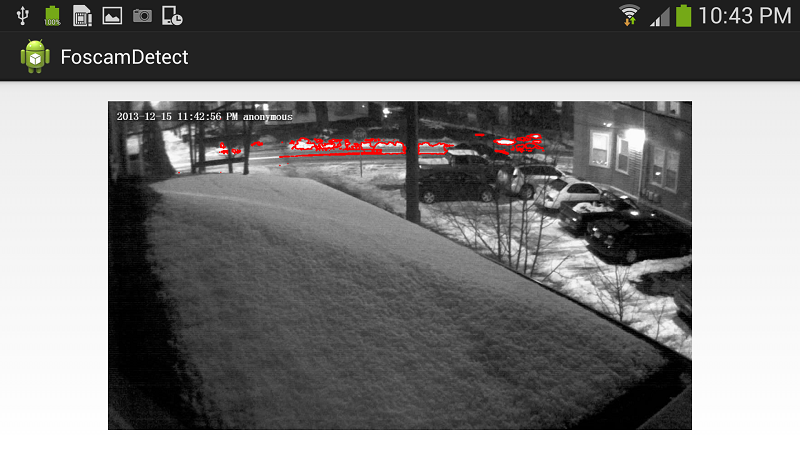 OpenCV Movement Detect Screen 2