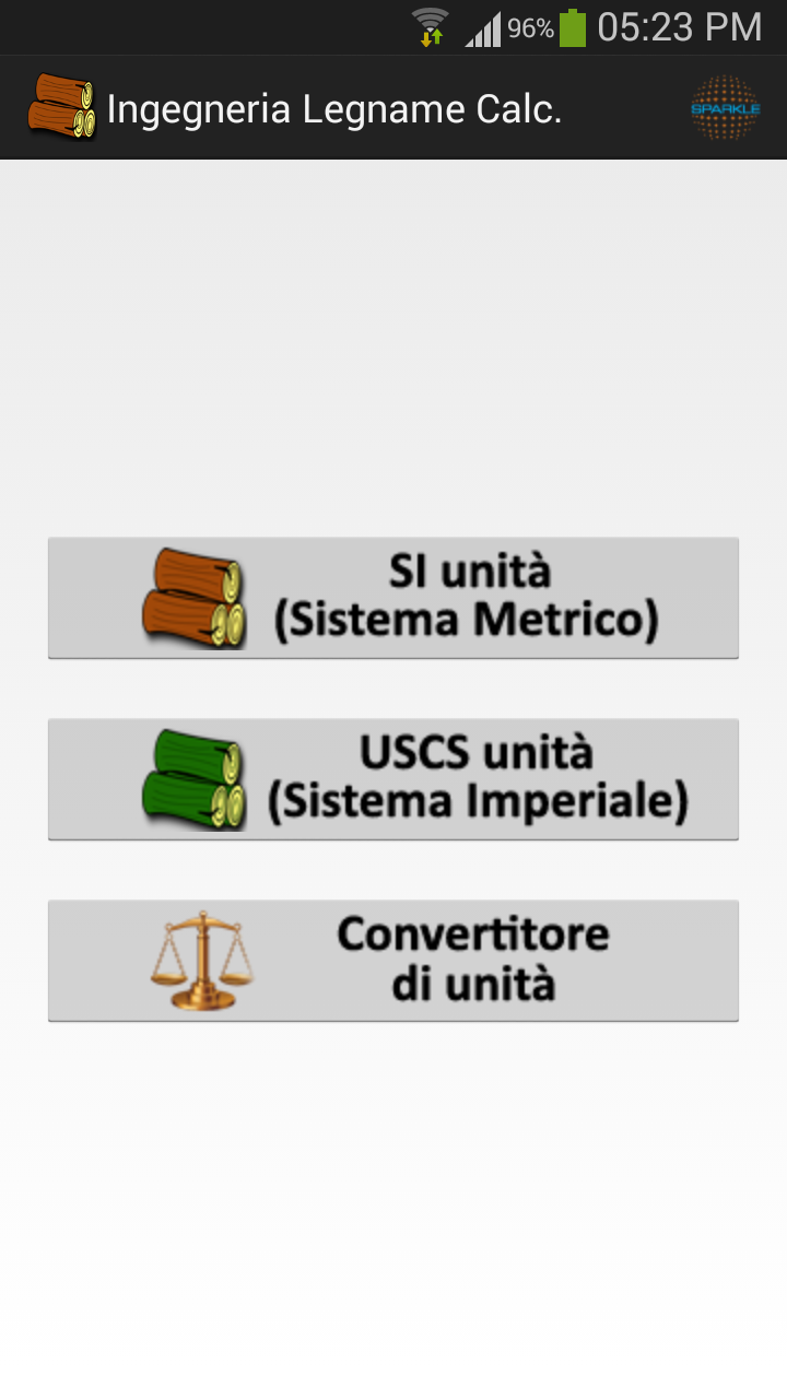 Android application Timber Engineering Calculator screenshort