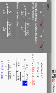 QS Free Quadratic Solver Screenshots 9