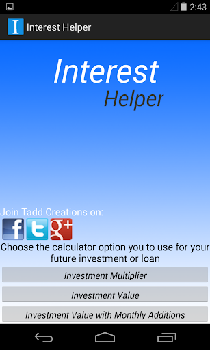 Interest Helper