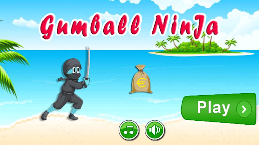 【免費冒險App】Gumball Ninja Game-APP點子