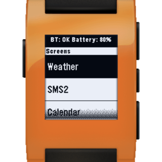 Glance for Pebble - screenshot
