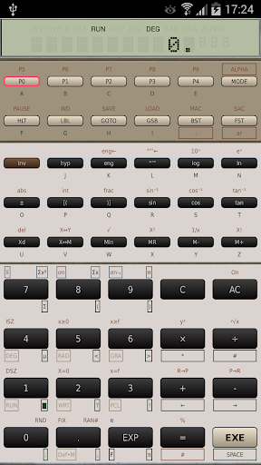 FX-602P scientific calculator