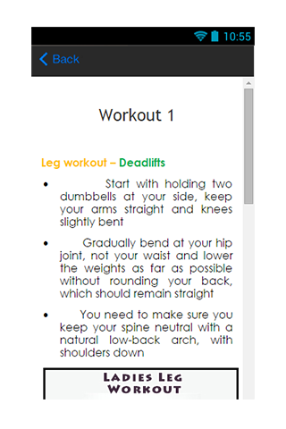 【免費健康App】Ladies Leg Workout Guide-APP點子