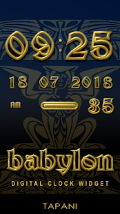 How to download Babylon Digital Clock Widget 2.51 mod apk for laptop