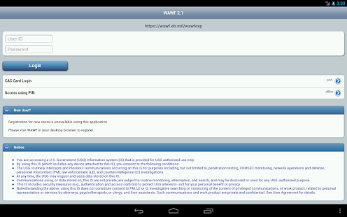 iRAPT: formerly WAWF Screenshots 0