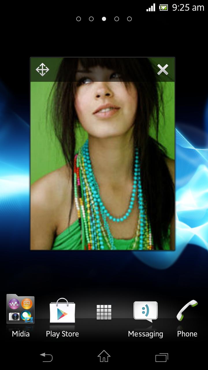 Android application Mirror Small Application screenshort