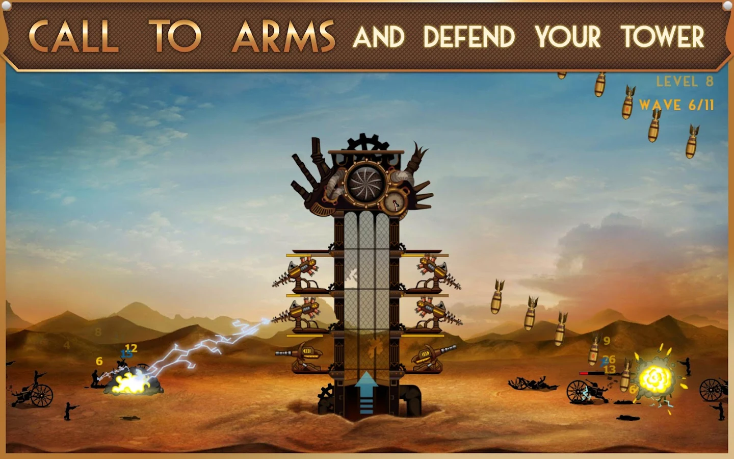 Steampunk Tower - tela capturada