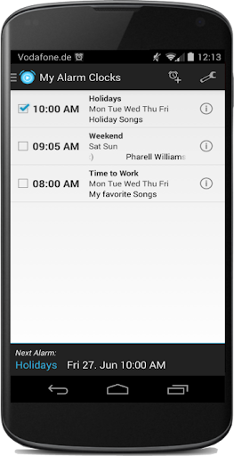 Alarm Clock with Music Video
