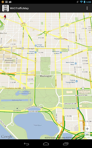 WAS Traffic Map