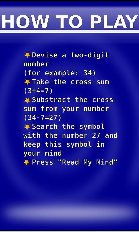 Mind Illusion Screen 2