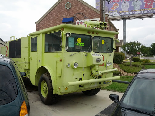 Green Fire Truck