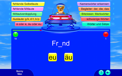  Richtig schreiben – Fragenbär  