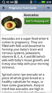 Pregnancy Food Guide - Android Apps on Google Play