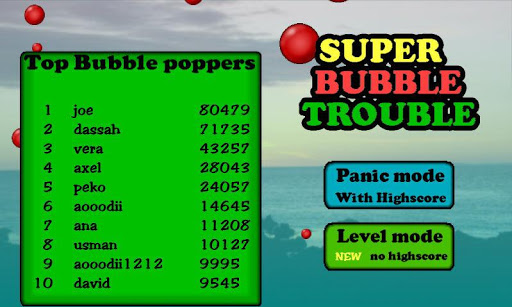 【免費動作App】Super Bubble Trouble (pang)-APP點子