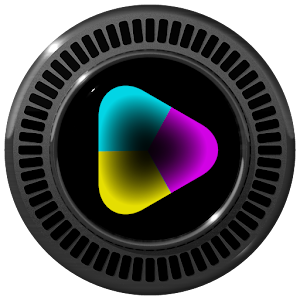 Poweramp skin New Neon logo