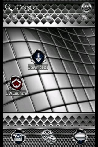 ADW Launcher Theme Metal