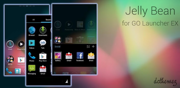 Jelly Bean Theme GO Launcher