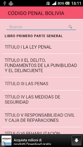 【免費書籍App】Código Penal Bolivia-APP點子