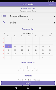 Matkahaku Screenshots 1
