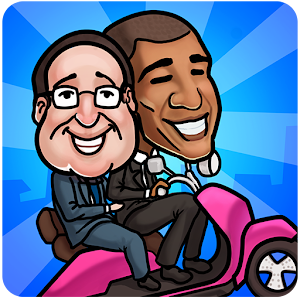 Scooter of Love Hollande Obama