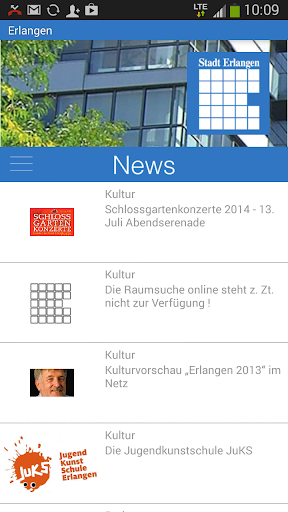 Erlangen - Die offizielle App