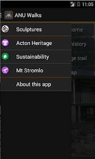  ANU Walks– сличица снимка екрана  