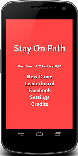 Stay on path - Stay in Line