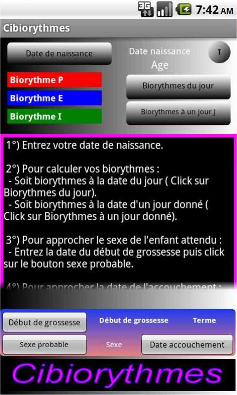 Biorythmes et grossesse Screen 2