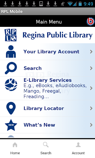 Regina Public Library Mobile