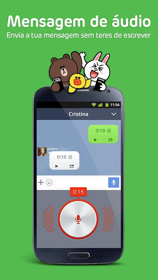 LINE: Call e Conversa de graça - screenshot