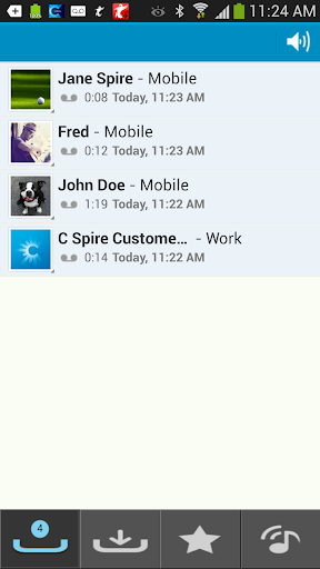 C Spire Visual Voicemail