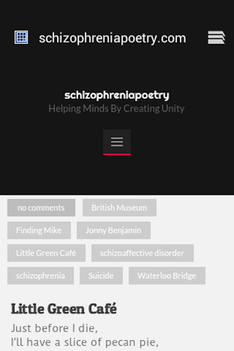 Schizophrenia Poetry