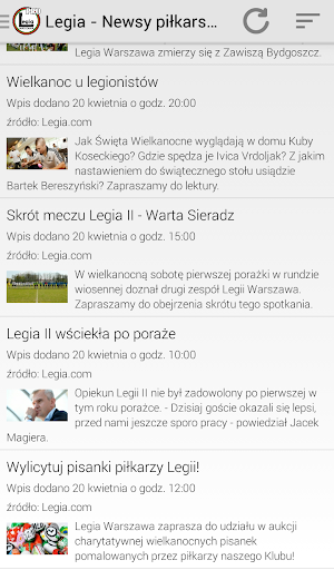 【免費運動App】Legia Warszawa PRO Fans-APP點子